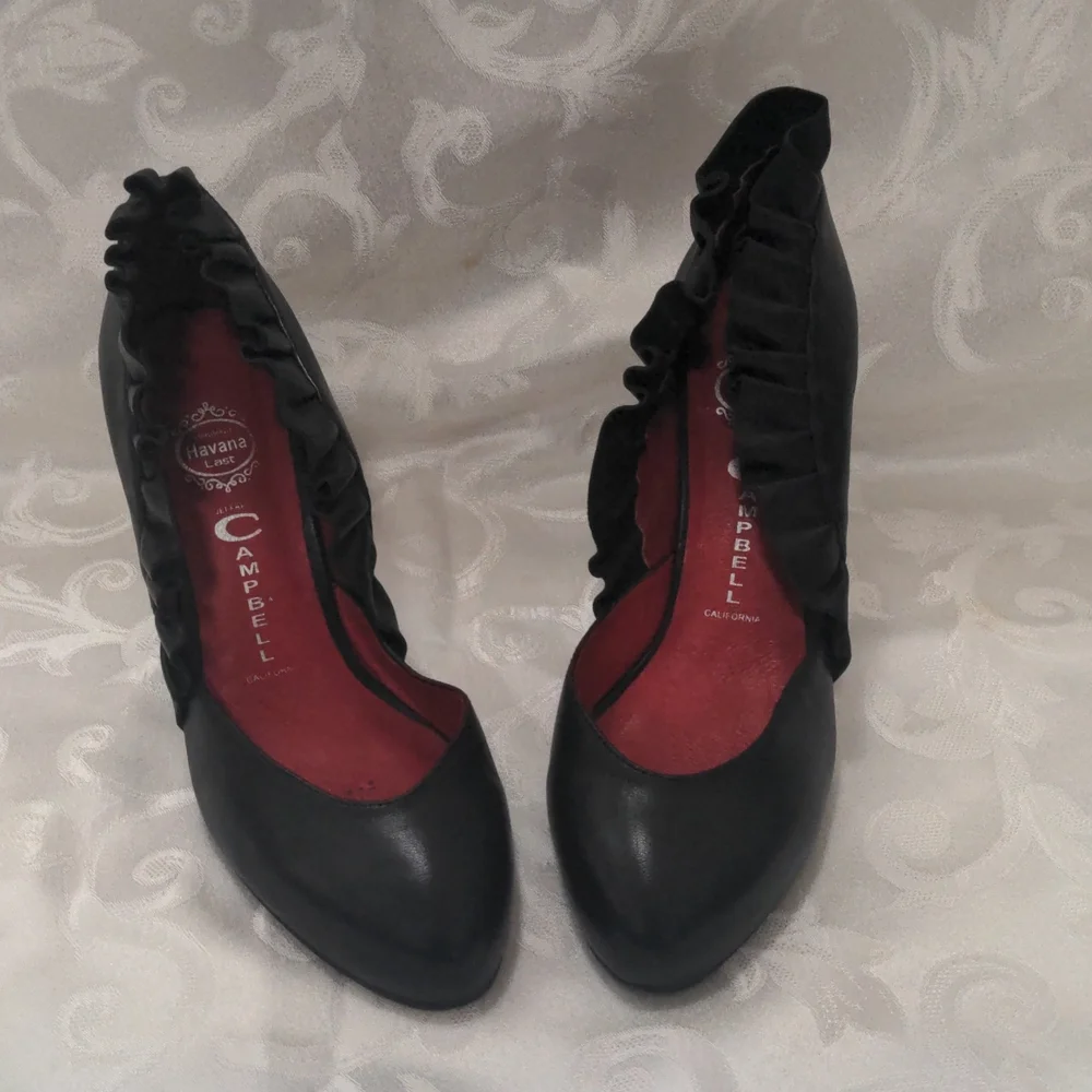 Jeffrey Campbell Unicorn Ruffle Princess Heels - Picture 3 of 5
